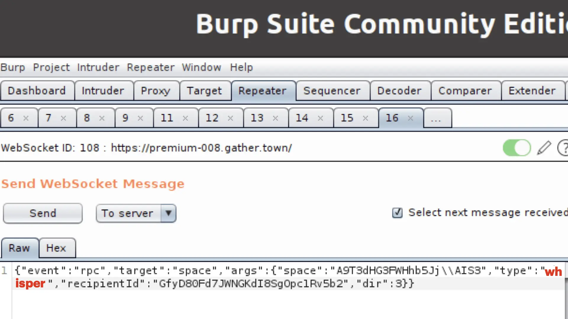 websocket